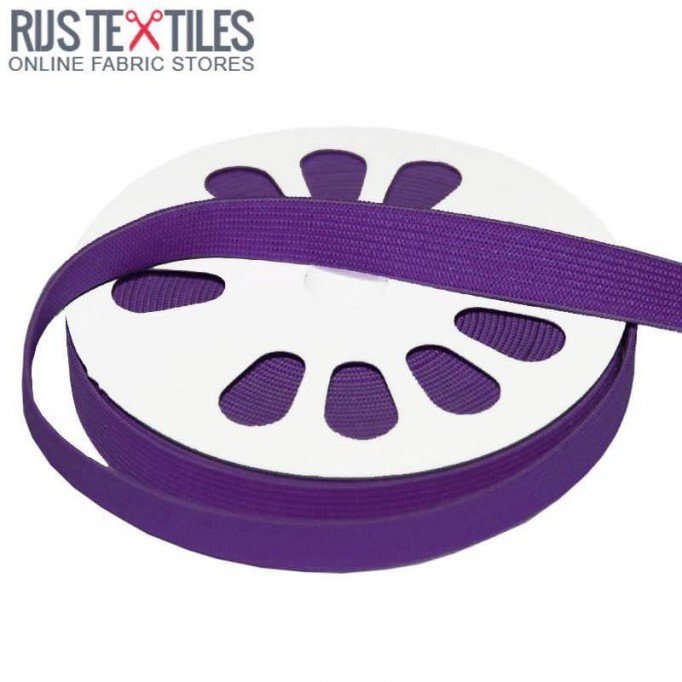 Elastic Tape 15mm Purple - (Ribbons )