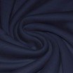 Interlock Jersey 100% Bomuld Navy Blå  - (Interlock Jersey 100% Bomuld)