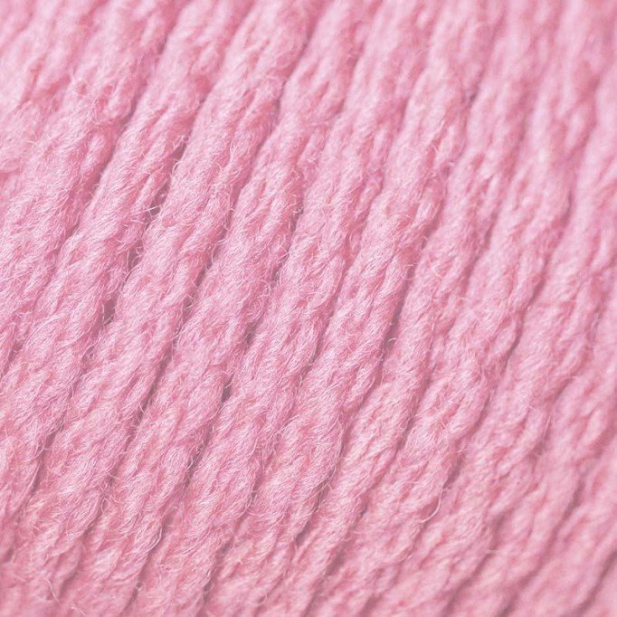 Merino Garn ISPE Nål Tykkelse 7 - 8 Pink - (Babyuld / Babygarn Nål Tykkelse 7 - 8)