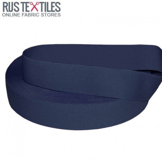 Elastic Tape 40mm Navy Taśma Elastyczna