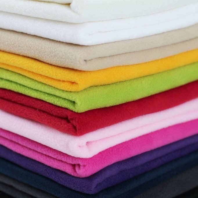 Fleece Fabric 12 Colors 1 Meters Package Tkaninowy Outlet