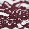 Koronka Elastyczna Bordo  | Rijs Textiles