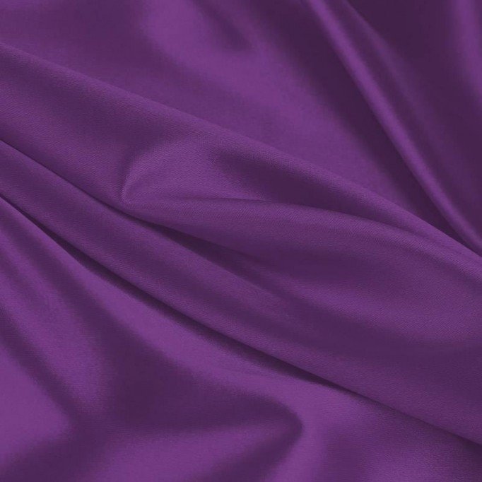 Lycra Stof (Skinnende) Violet - (Lycra Stof Glansfulde)