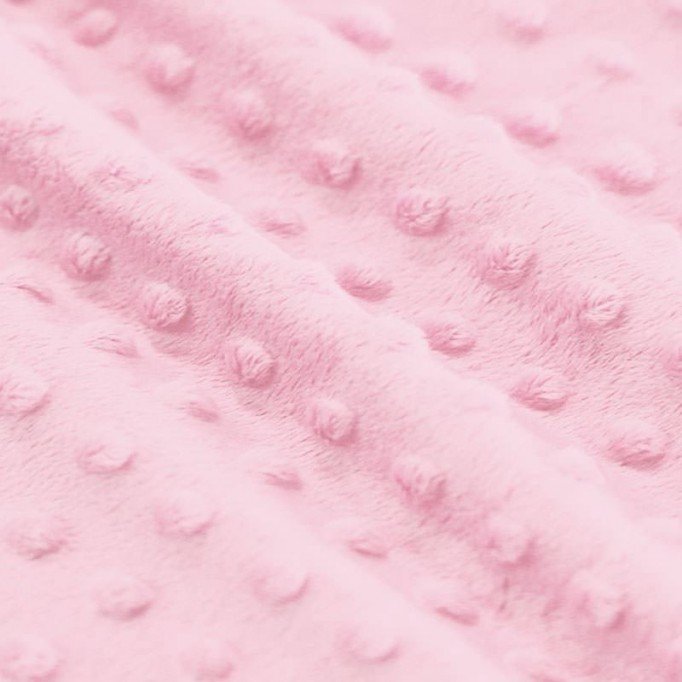 Minky Fleece Fabric Pink - (Minky Fleece Fabric)