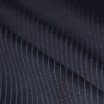 Kraftigere Jersey 5mm Nålestribet Navy Hvid - (Fashion Stoffer)