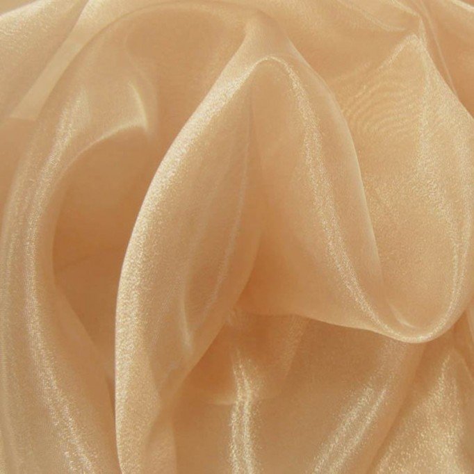 Organza Fabric Skin Color Tkanina Organza