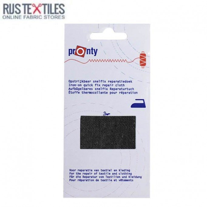 Reparationsfilm Jeans Sort (Snelfix Strygning) - (Syartikler)