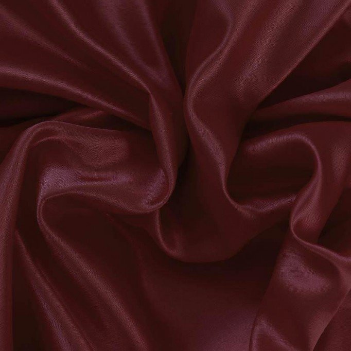 Satin Stof Bordeaux - (Satin Stof)