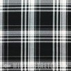 Tkanina Szkocka Kratę Rozciągliwa (Tartan) Menzies Black Tkaniny Szkocka Krata Tartan