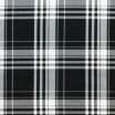 Tkanina Szkocka Kratę (Tartan) Menzies Czarnym | Rijs Textiles