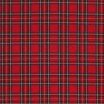 Scottish Tartan Fabric Small Red Stuwart Tkaniny Szkocka Krata Tartan