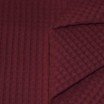 Waffle Pique Fabric Bordeaux - (Waffle Pique Fabrics)