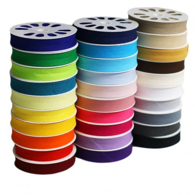 Cotton Bias Binding 20mm Package 30 Colors x 20 Meter - (Ribbons )