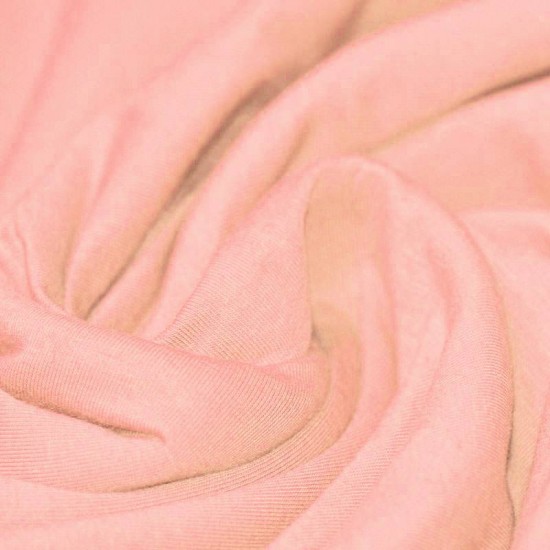 pink jersey knit fabric