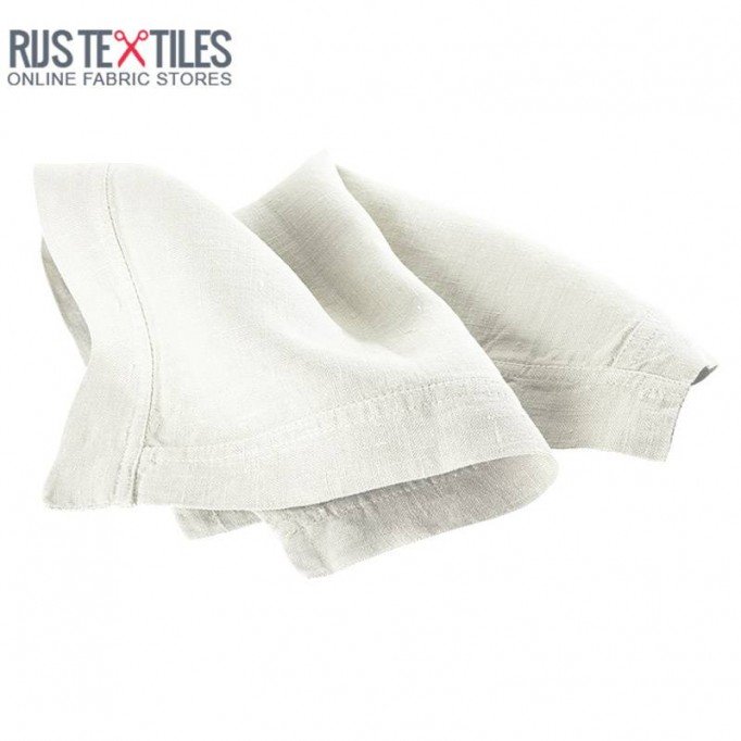 Linen Fabric Ecru - (Linen Fabric Washed)