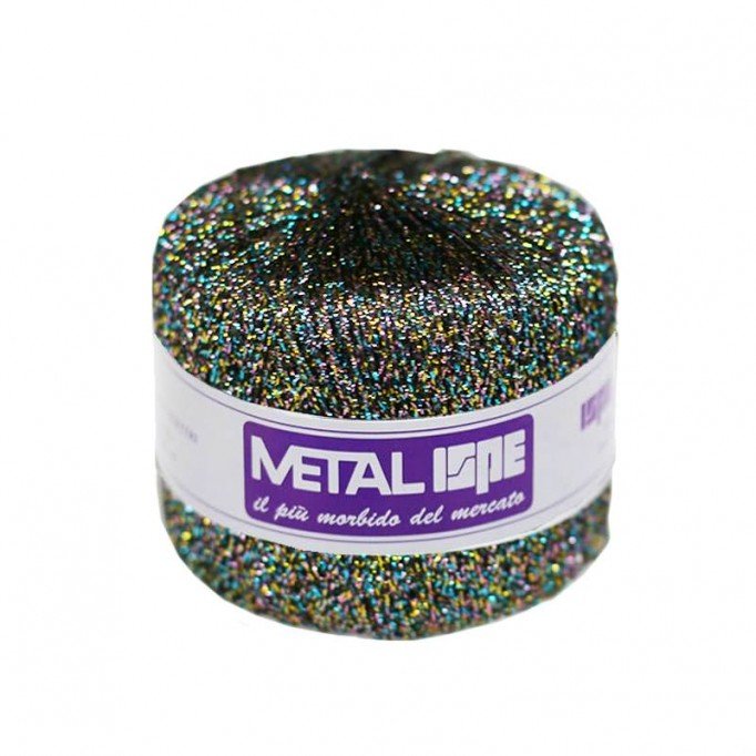 Glitter Garen ISPE Naalddikte 2 - 3 Disco - (Glitter Garen Metallic Naalddikte 2 - 3)